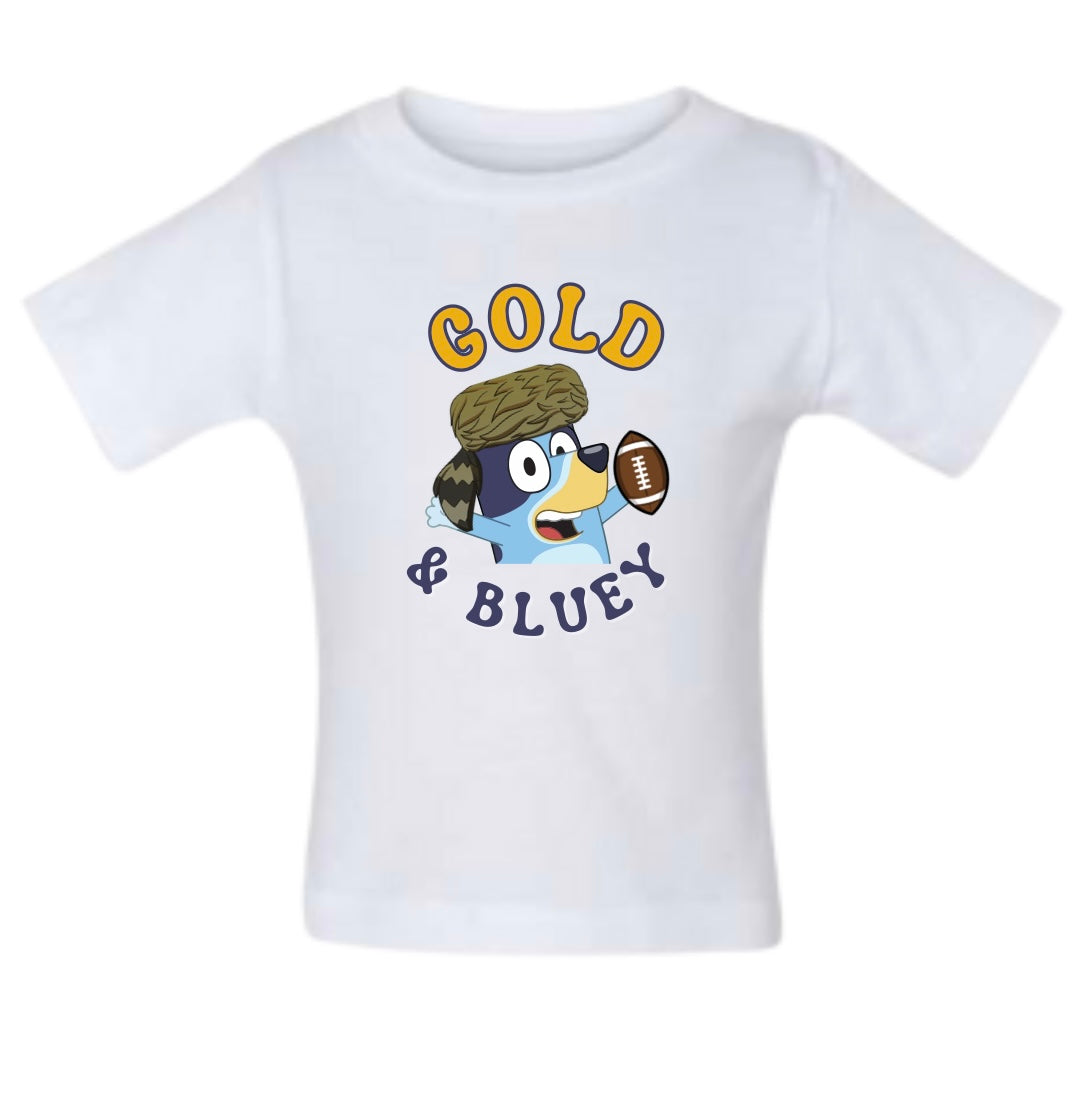 GOLD & BLUE-Y Infant T-Shirt