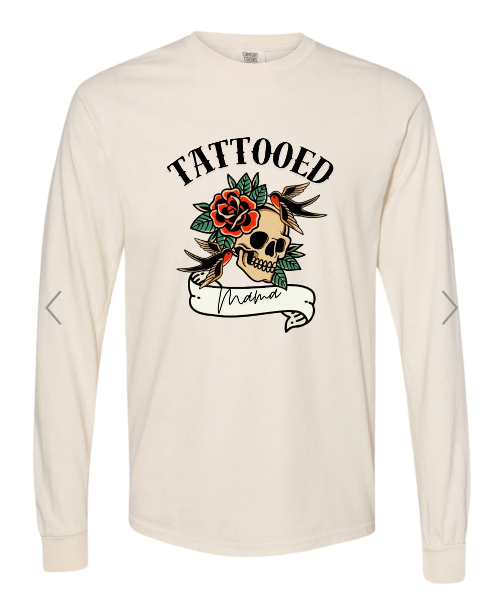 Tattooed Mama Long Sleeve Shirt