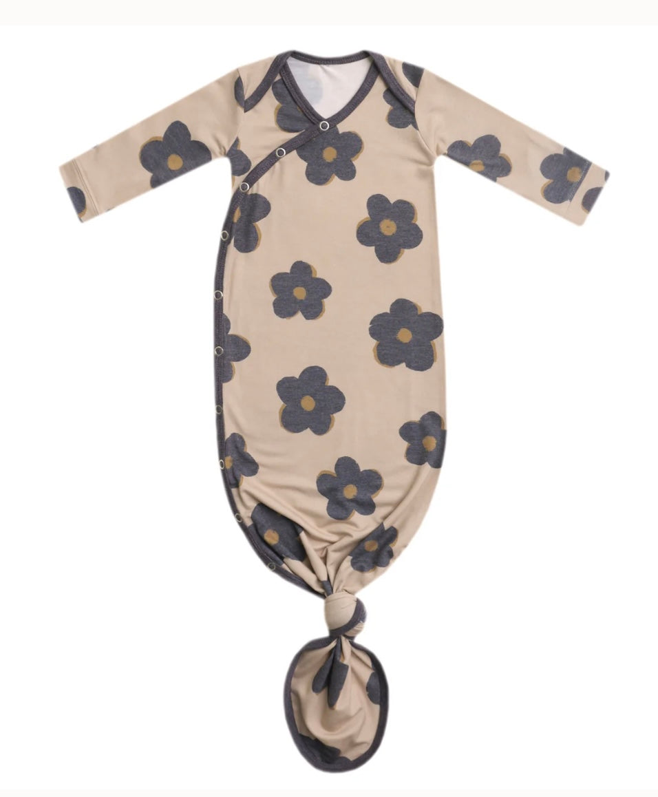 Gemma Newborn Knotted Gown