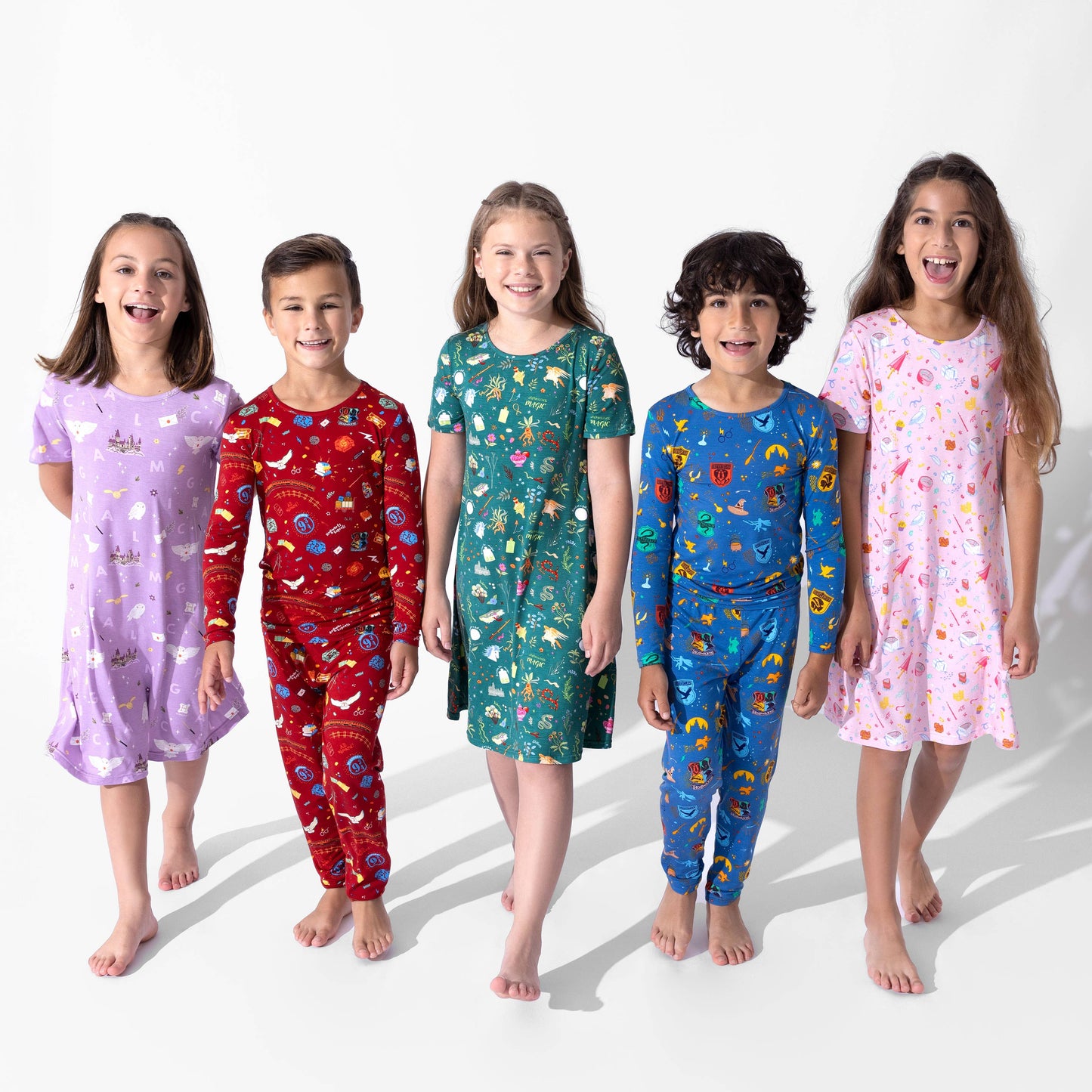 Harry Potter Hogwarts Express Bamboo Kids Pajama Short Set