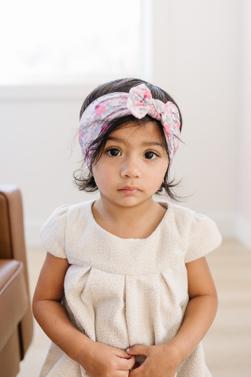 Garden Cottage Floral Nylon Headband