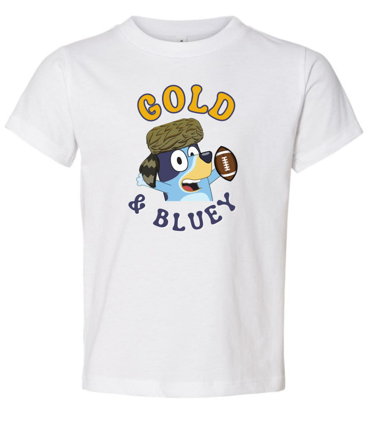 GOLD & BLUE-Y Toddler T-Shirt