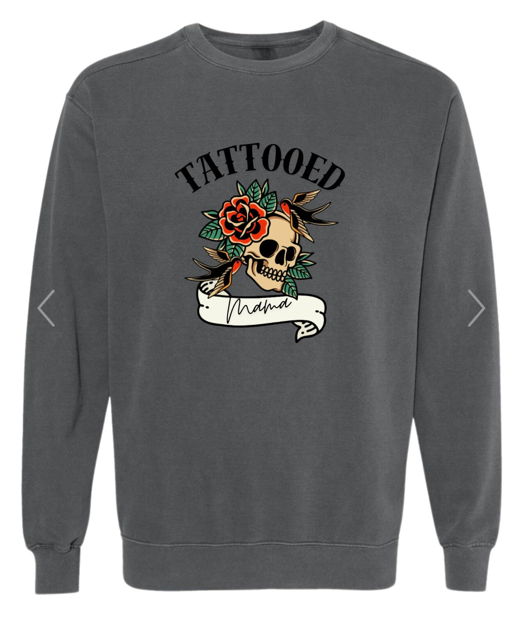 Tattooed Mama Crewneck