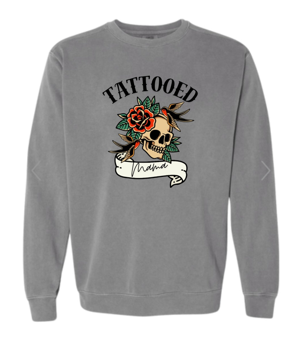 Tattooed Mama Crewneck