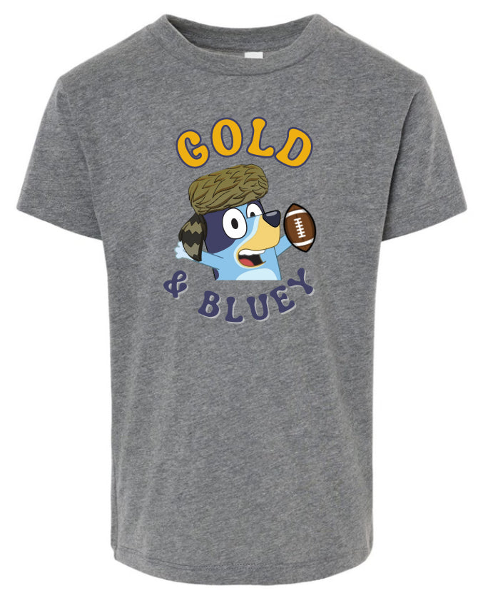 GOLD & BLUE-Y Toddler T-Shirt