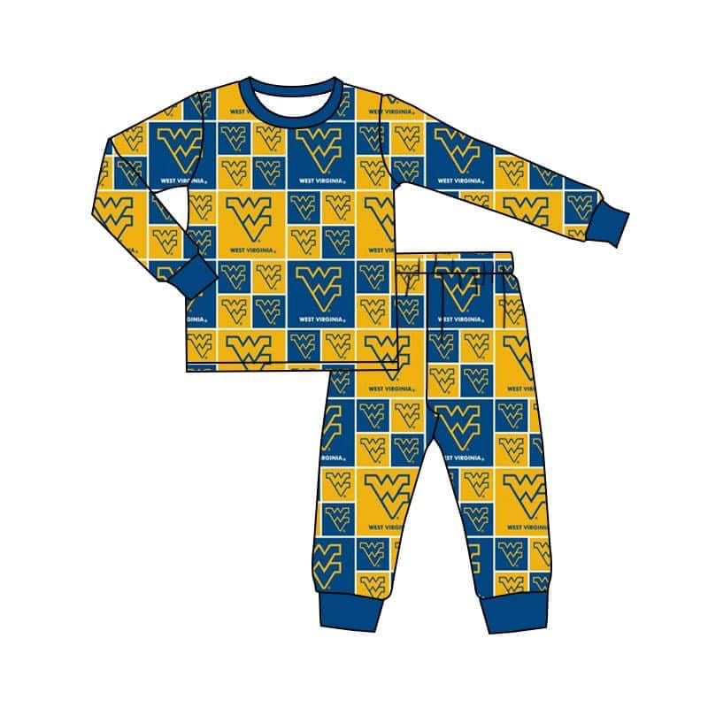 WVU 2 Piece Pajama Set
