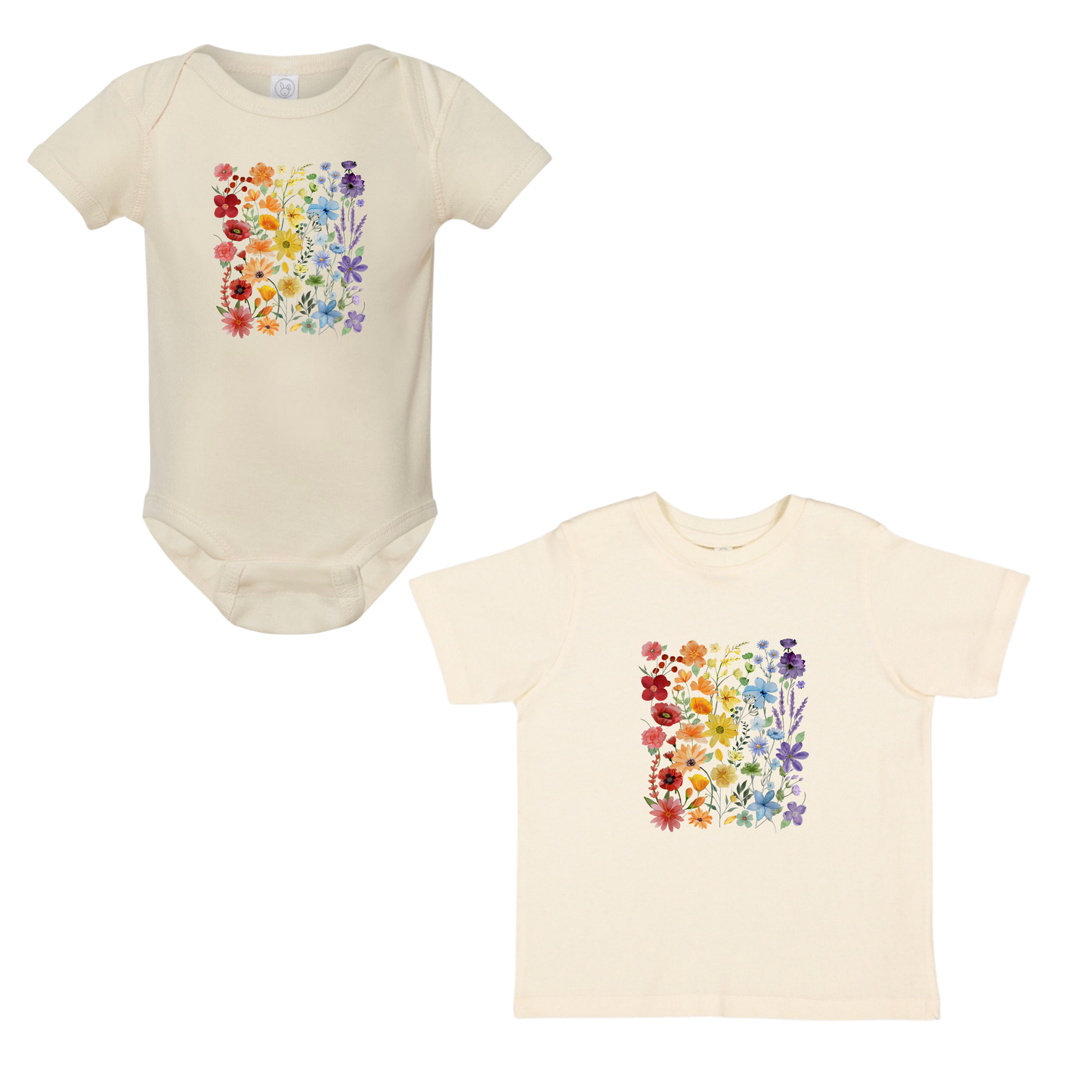 Rainbow Garden Infant Shirt