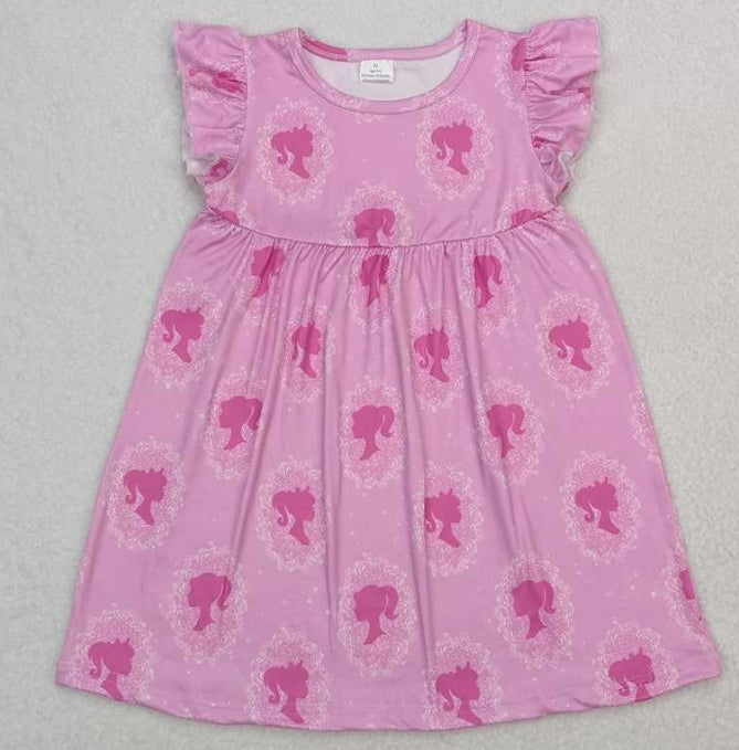 B-A-R-B-I-E Portrait Twirling Dress