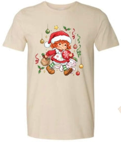 Strawberry Christmas Toddler T-Shirt