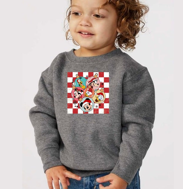 Meeska Mouska Ornament Toddler Crewneck