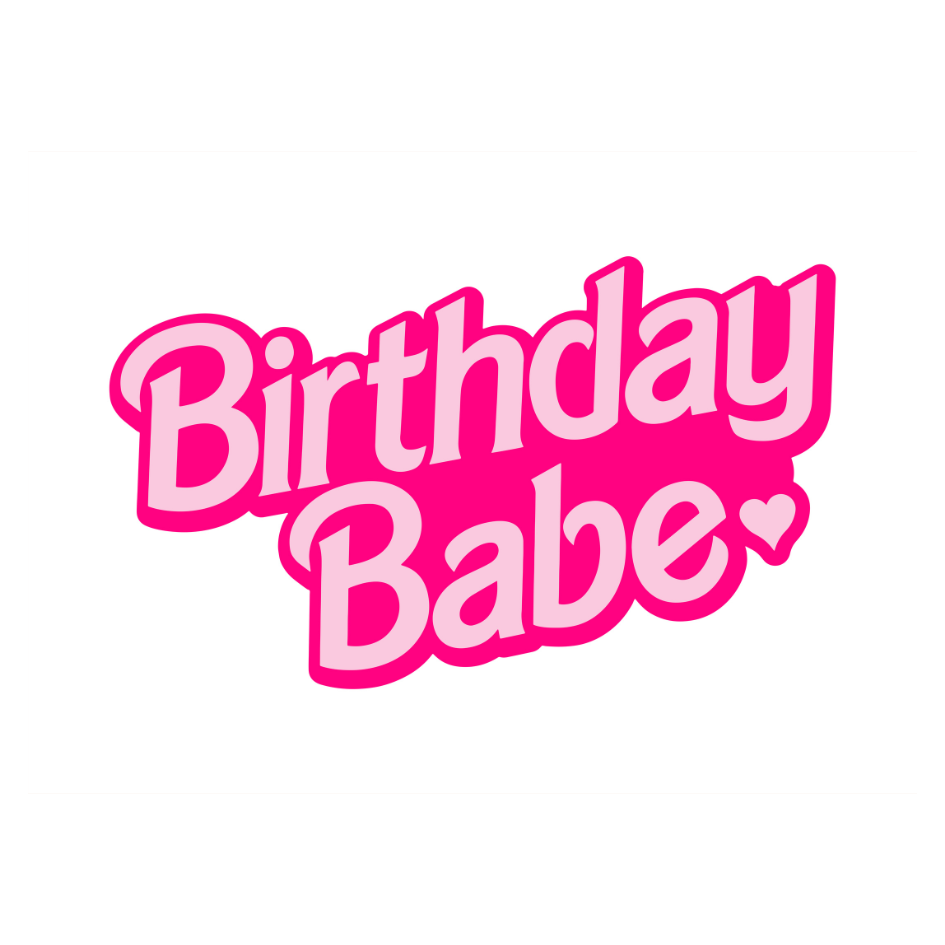 Birthday Babe Banner (Barbie Inspired) | Girls Birthday Sign