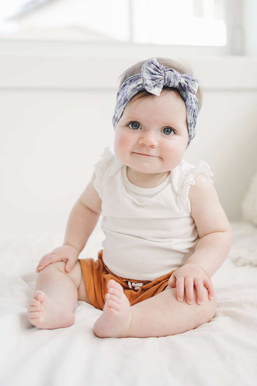 Camo Floral Nylon Headband
