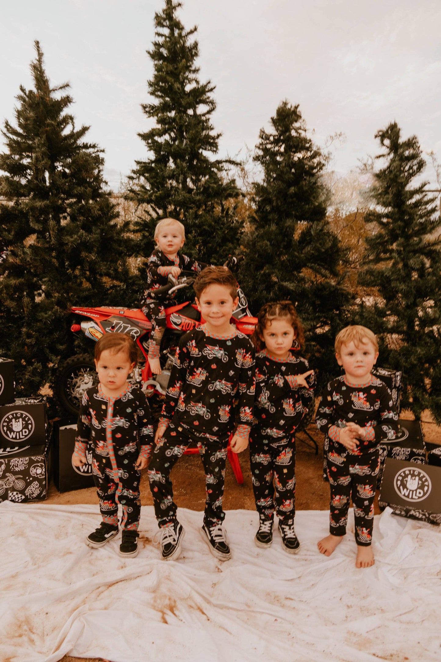 Santas Speedy Sleigh Toddler & Youth Pajamas *PREORDER*