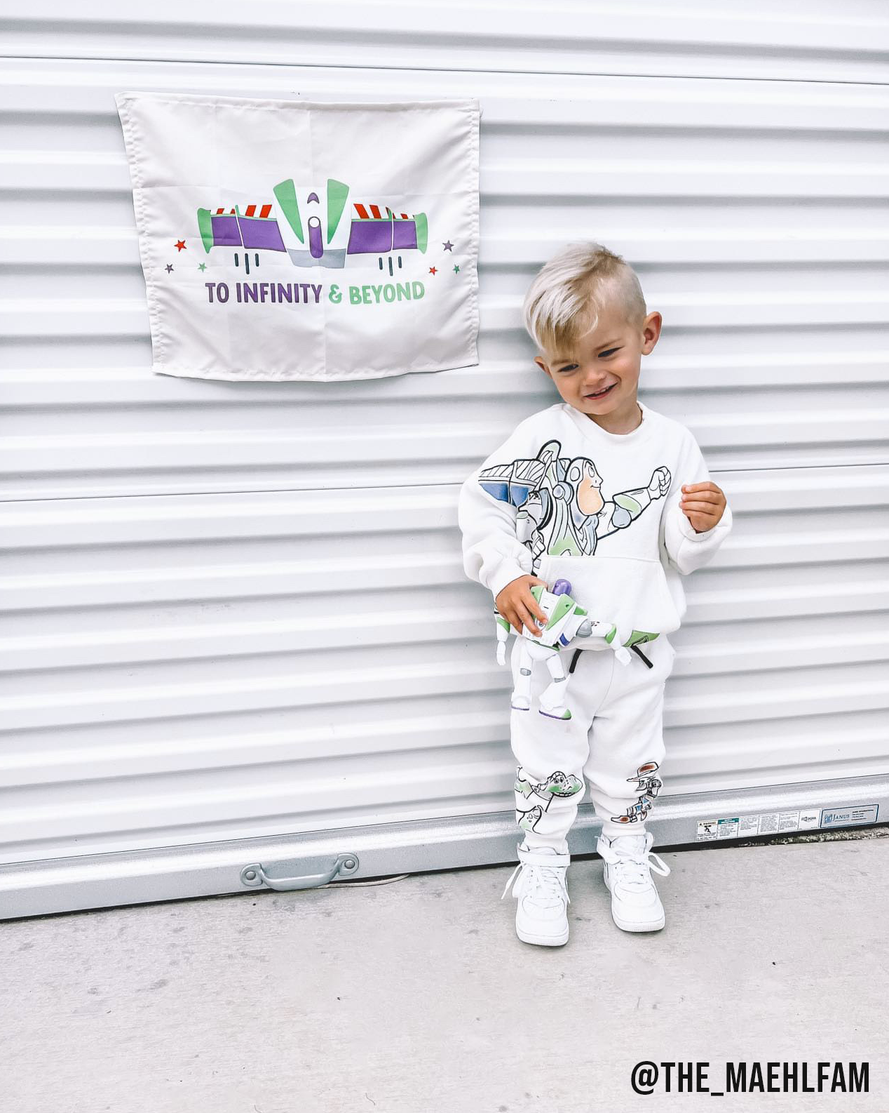 To Infinity & Beyond Banner - Buzz Space Friends Wall Decor