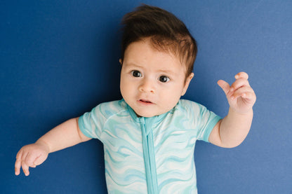 Ocean Breeze Bamboo Short Romper