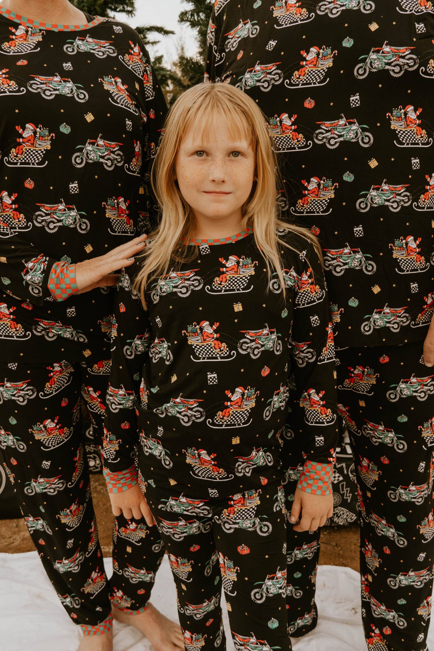 Santas Speedy Sleigh Toddler & Youth Pajamas *PREORDER*