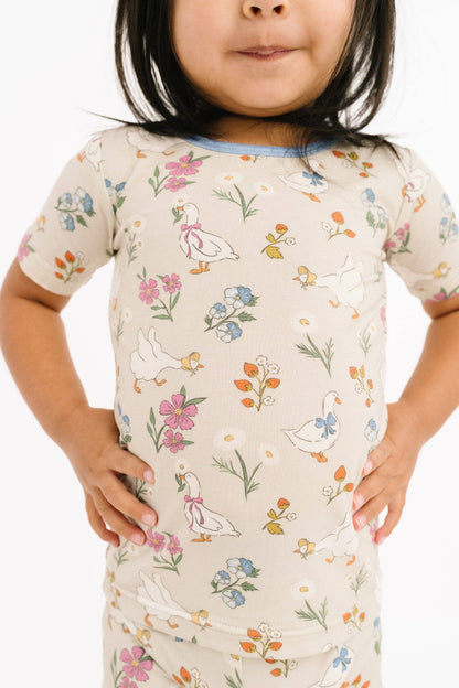 Garden Goose Bamboo Shorts Set