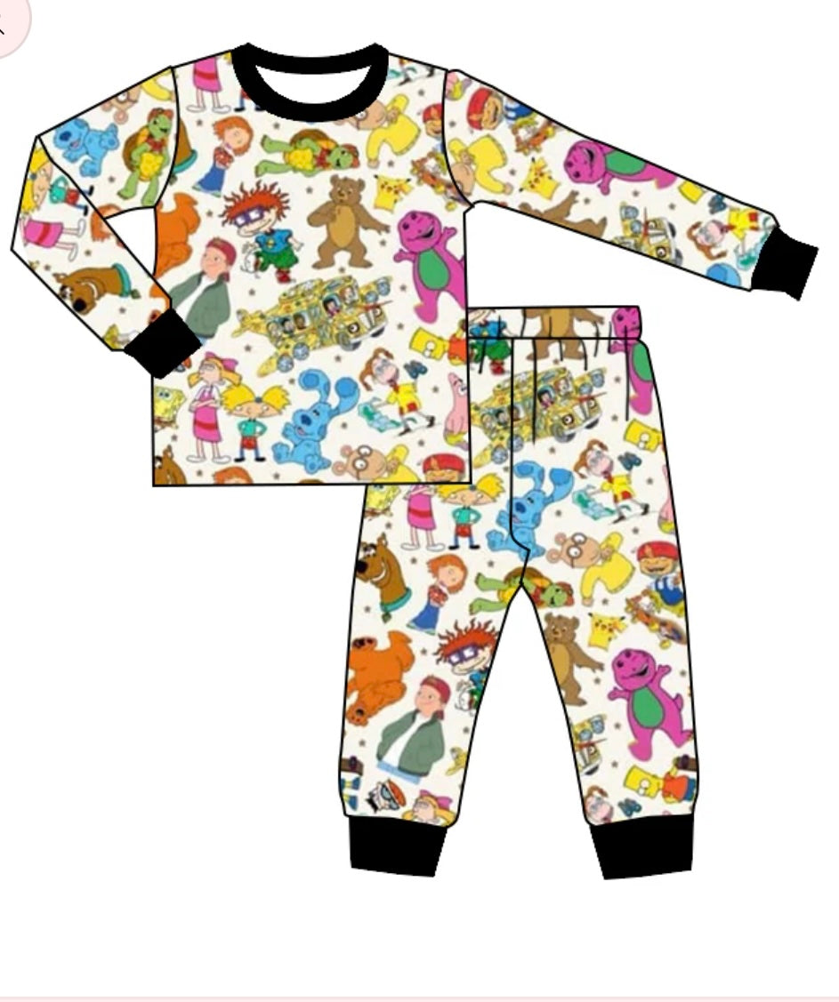 90s Pajamas Set