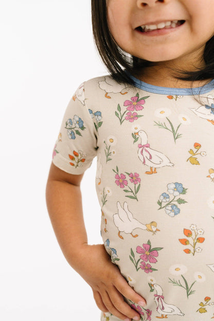Garden Goose Bamboo Shorts Set