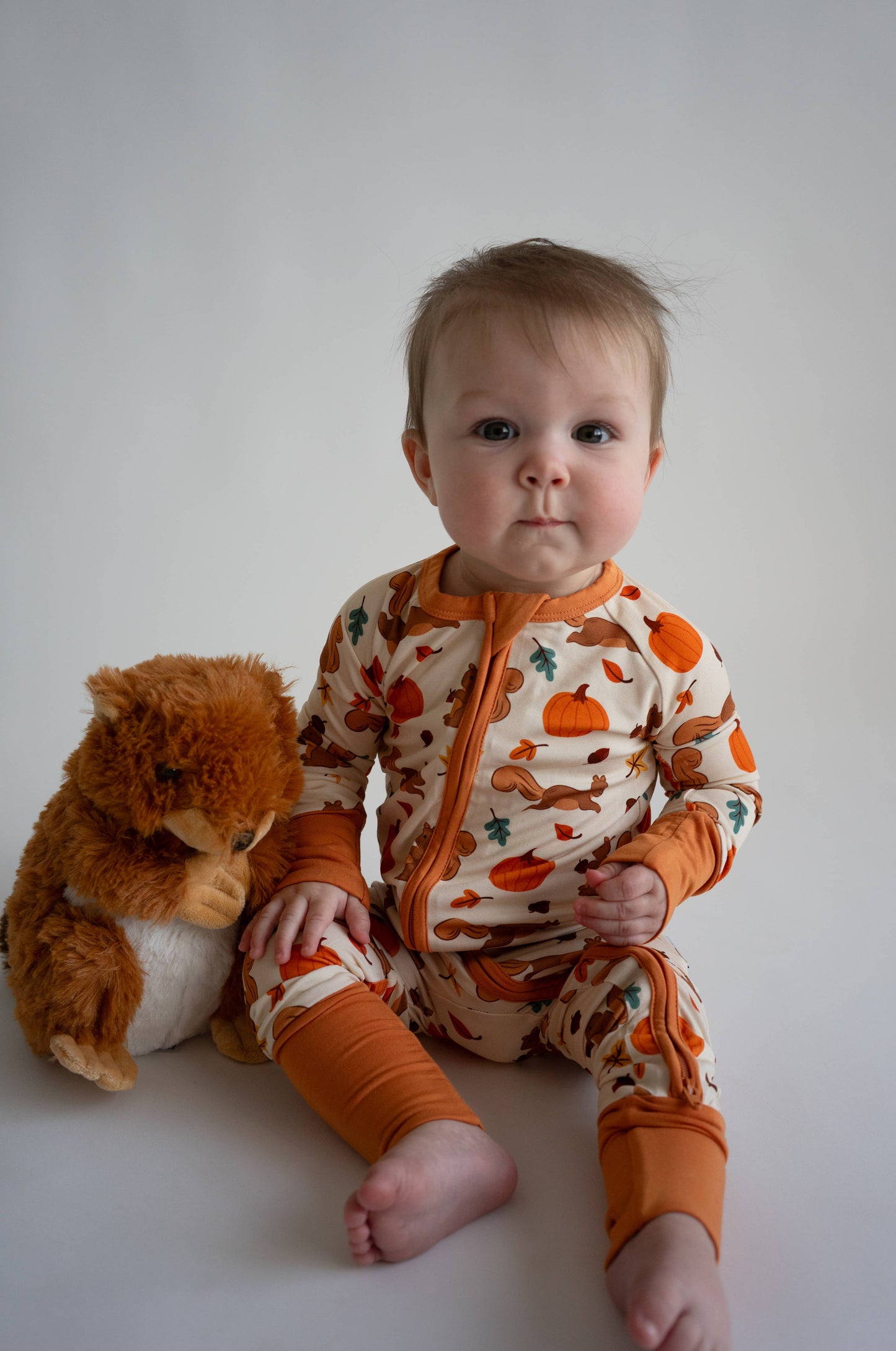 Pumpkin Patch Pals Zippy Bamboo Pajamas