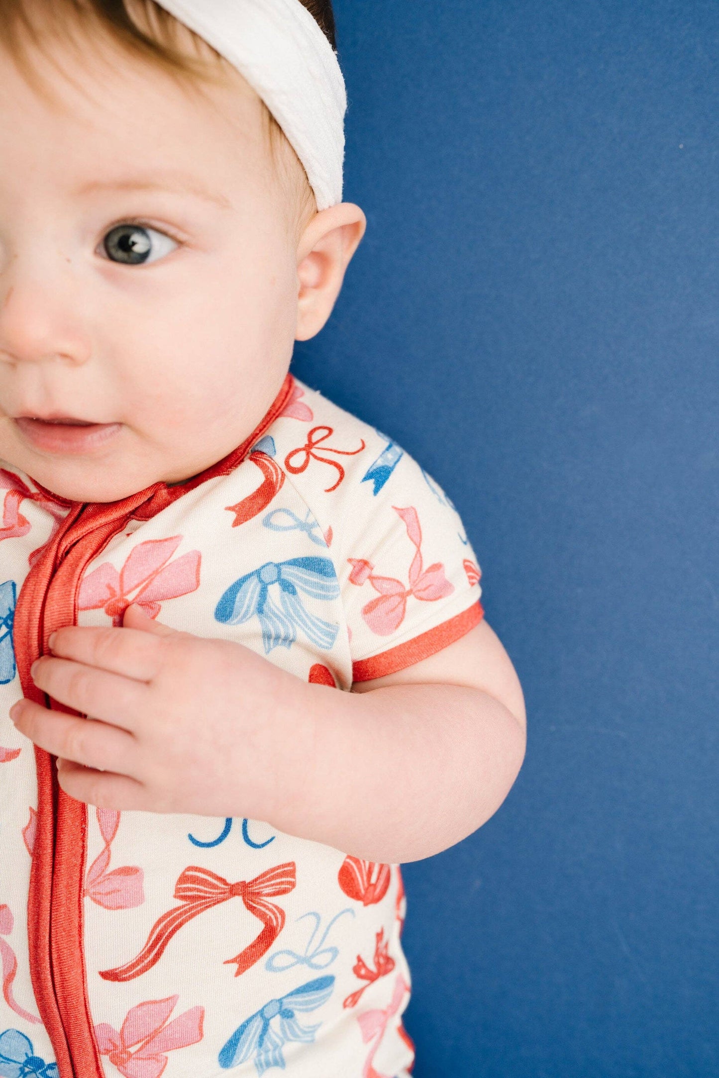 USA Bows Bamboo Short Romper