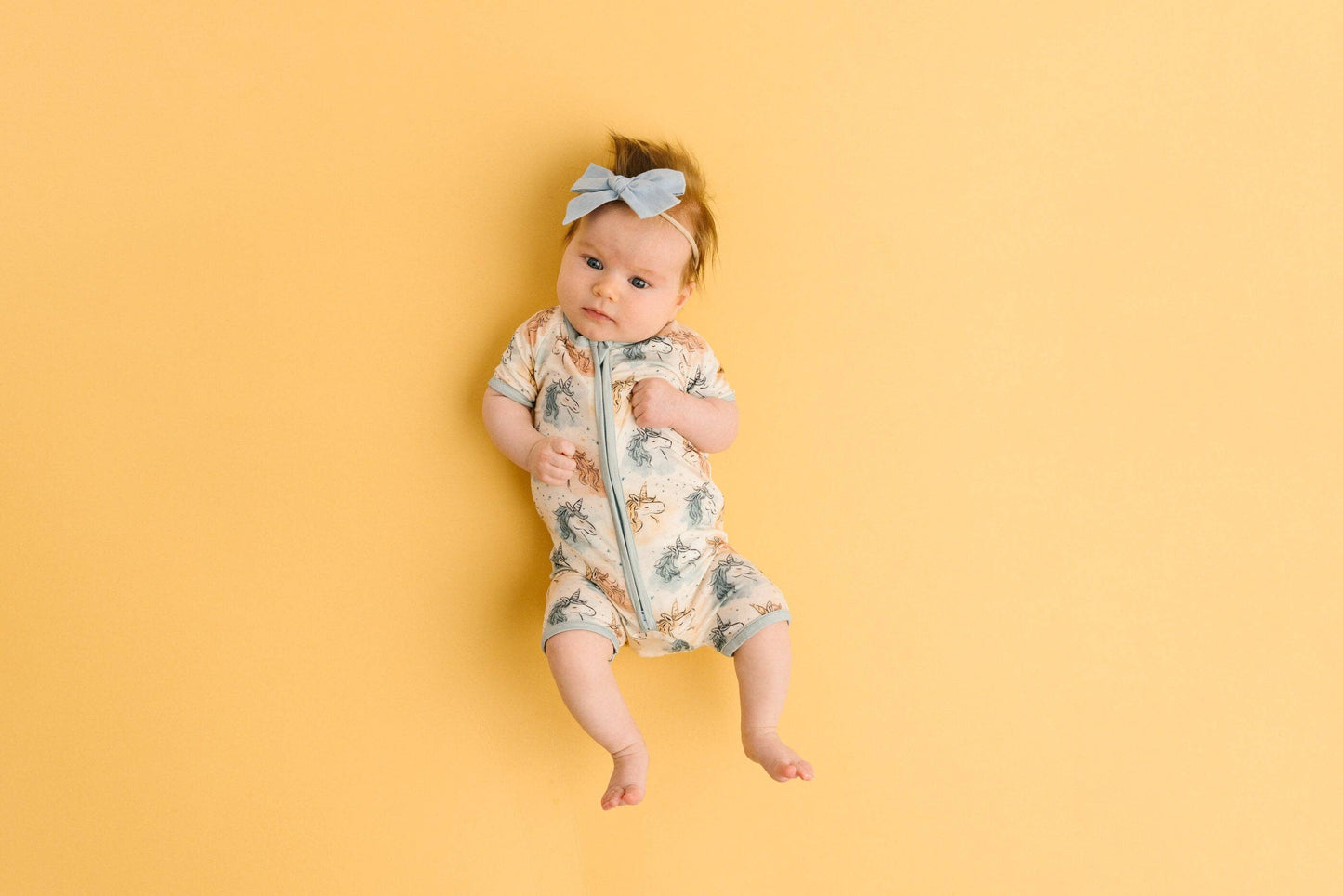 Stardust Unicorn Bamboo Short Romper