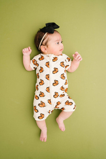 Butterfly Breeze Bamboo Short Romper