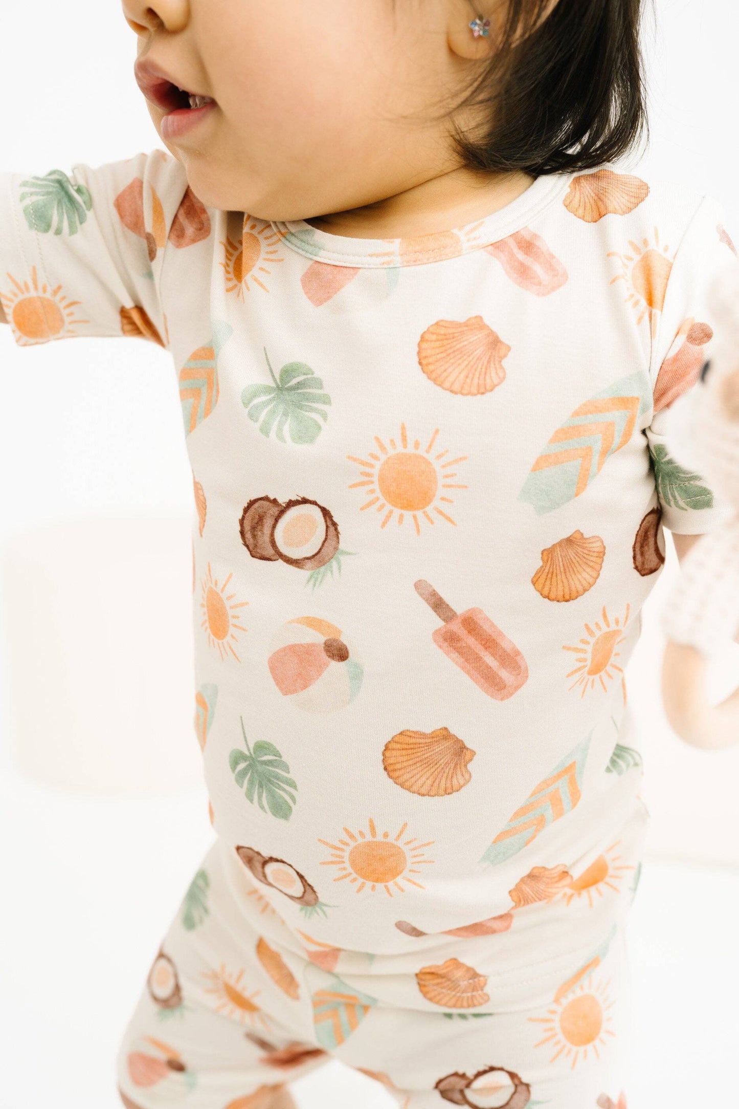 Seaside Stroll Bamboo Shorts Set