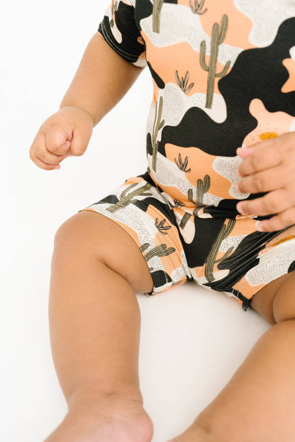 Dusk Desert Bamboo Shorts Set