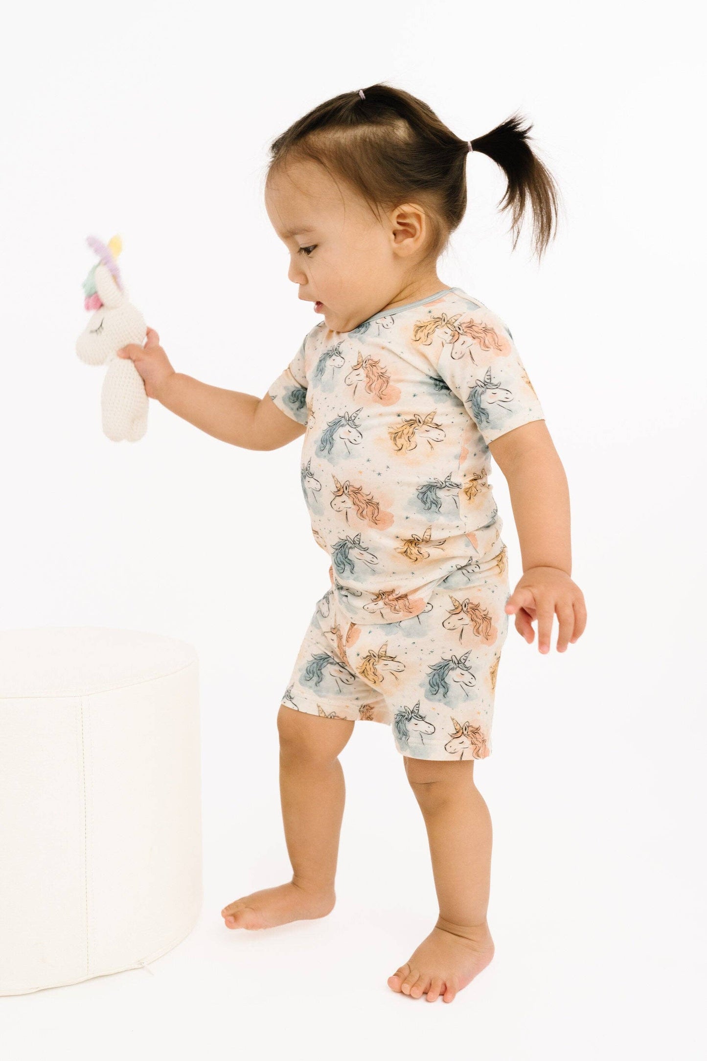 Stardust Unicorn Bamboo Shorts Set