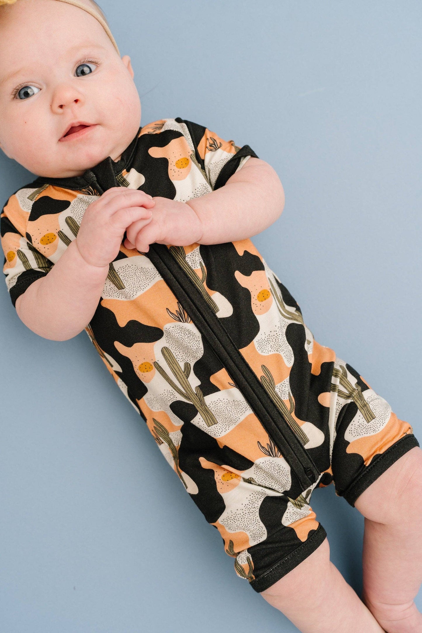 Dusk Desert Bamboo Short Romper