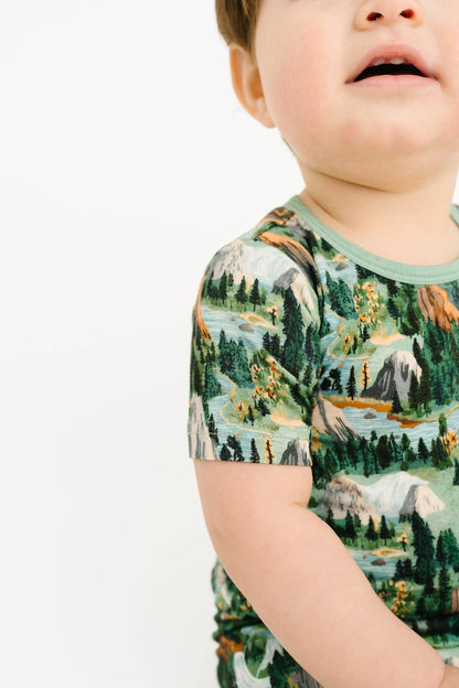 National Park Bamboo Shorts Set