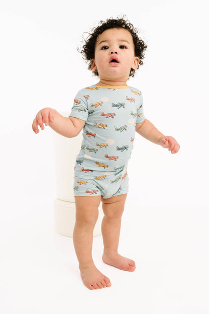 Pilot Pals Bamboo Shorts Set