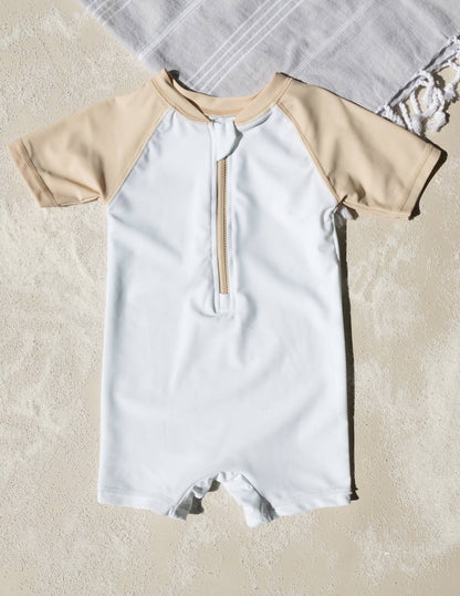 One-Piece Rashguard Swimsuit