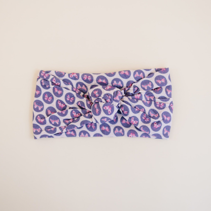 Knotted Trendy Butterfly Nylon Headband