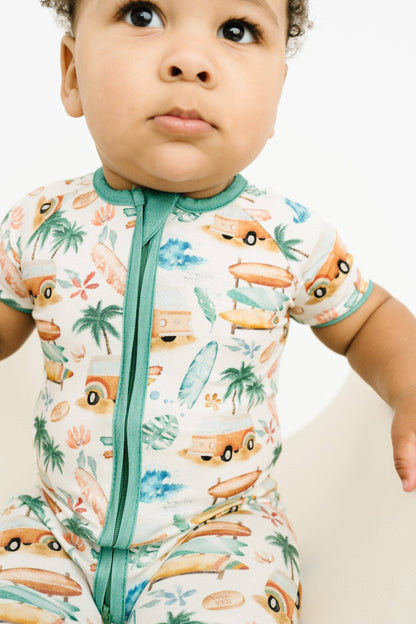 Beach Vacation Bamboo Short Romper