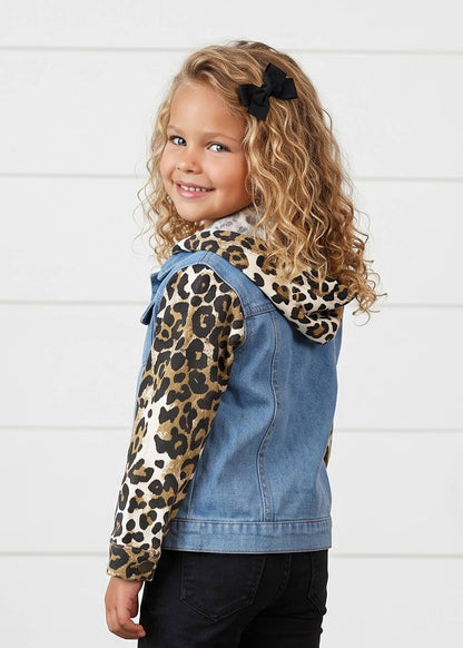 Leopard & Denim Jacket