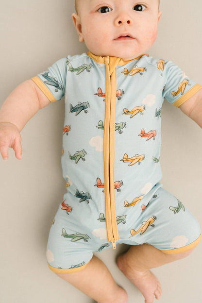 Pilot Pals Bamboo Short Romper