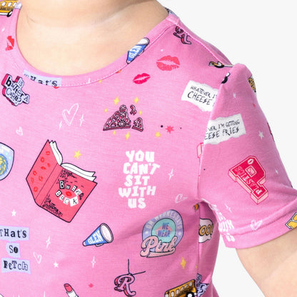 Mean Girls: So Fetch Bamboo Kids Pajama Short Set