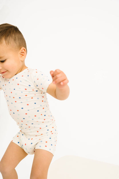 Patriotic Bamboo Shorts Set