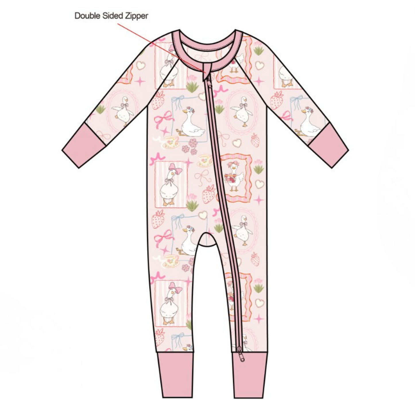 Girly Goose Baby PJs