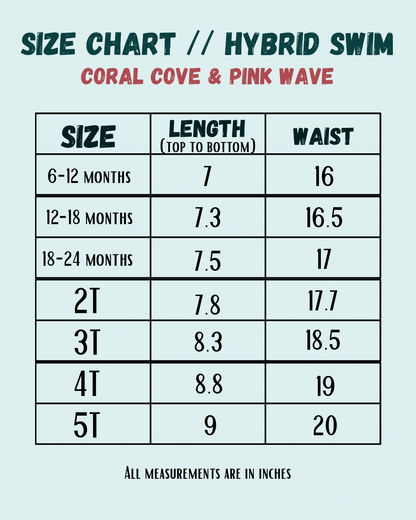 Hybrid Swim Shorts | Pink Wave