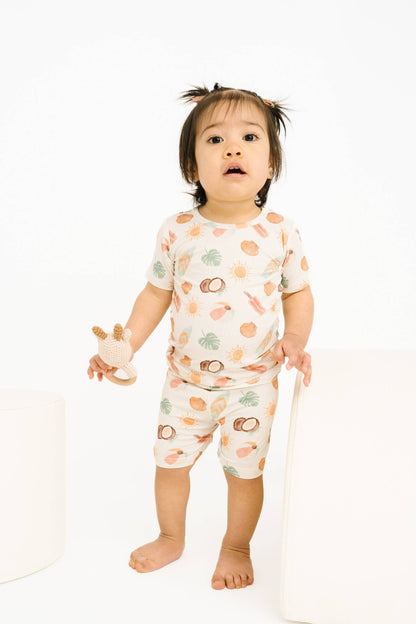 Seaside Stroll Bamboo Shorts Set