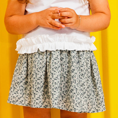 Vine Floral Skirt