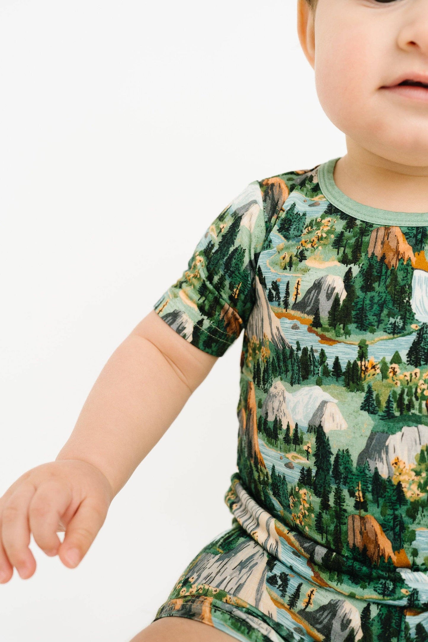 National Park Bamboo Shorts Set