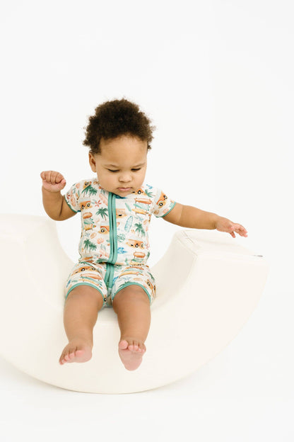 Beach Vacation Bamboo Short Romper