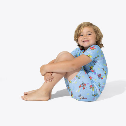 SpongeBob SquarePants: Good Vibes Bamboo Kids Pajama Short Set