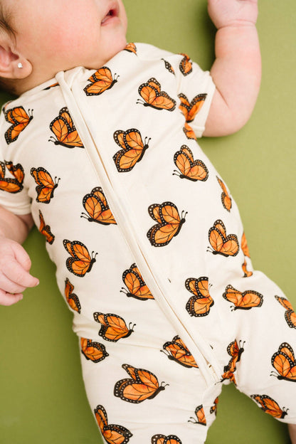 Butterfly Breeze Bamboo Short Romper