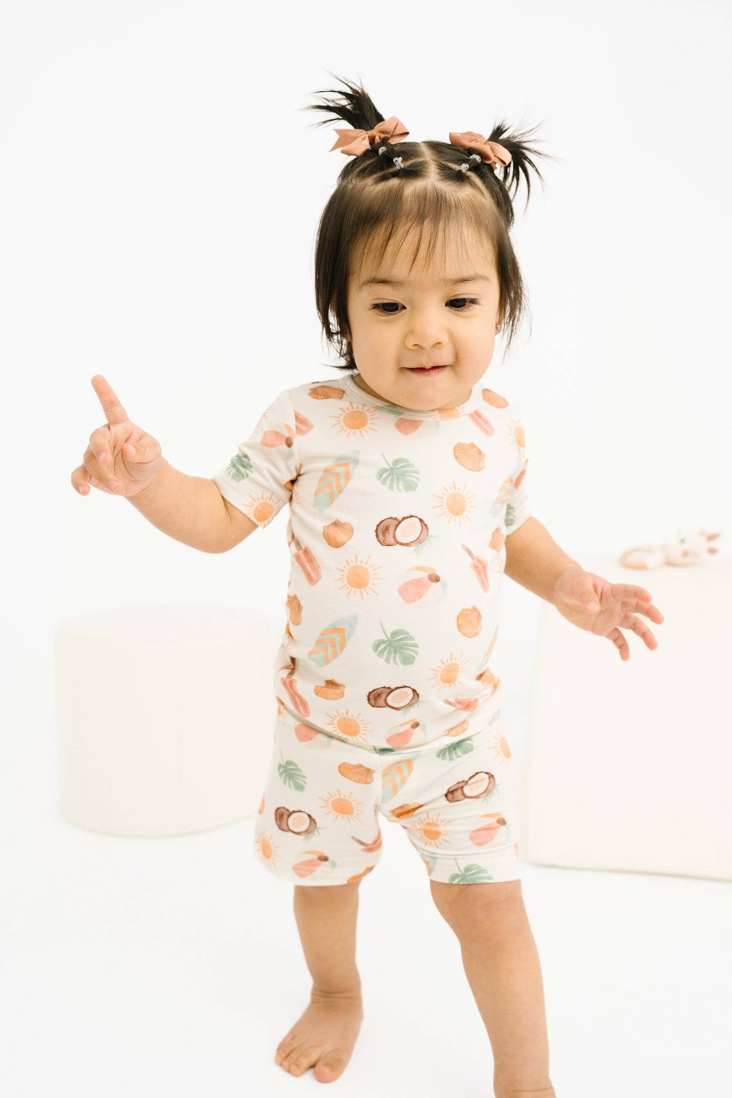 Seaside Stroll Bamboo Shorts Set