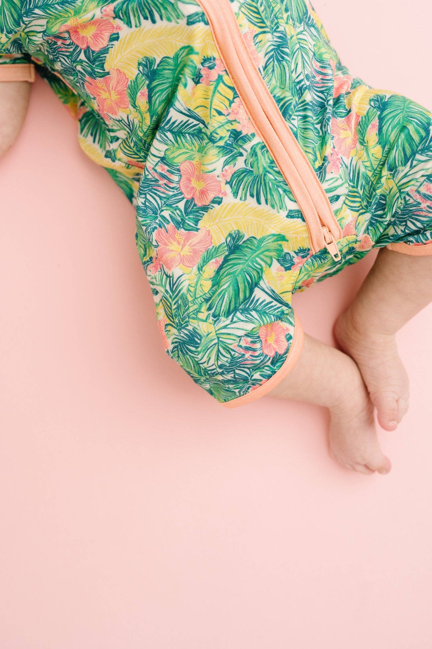 Tropical Bloom Bamboo Short Romper